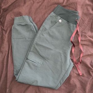 FIGS Zamora High Waisted Joggers 2.0 in Bonsai